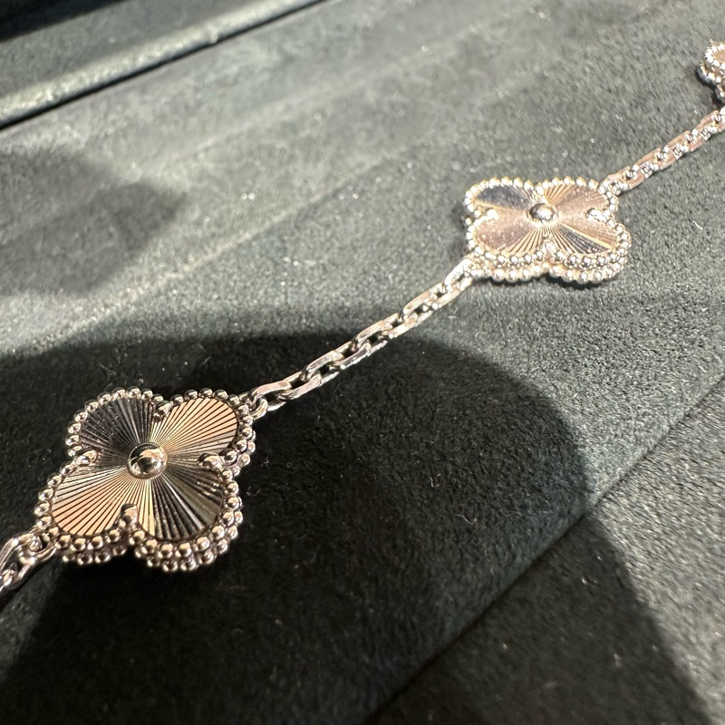 Van Cleef & Arpels梵克雅宝 18k白金 手链-4