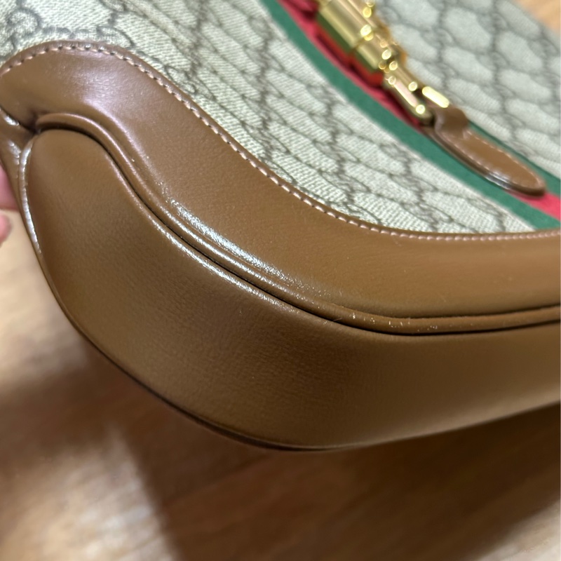 「原價10萬」Gucci 1961 Jackie 賈姬包 小號 附背帶 95 新-1