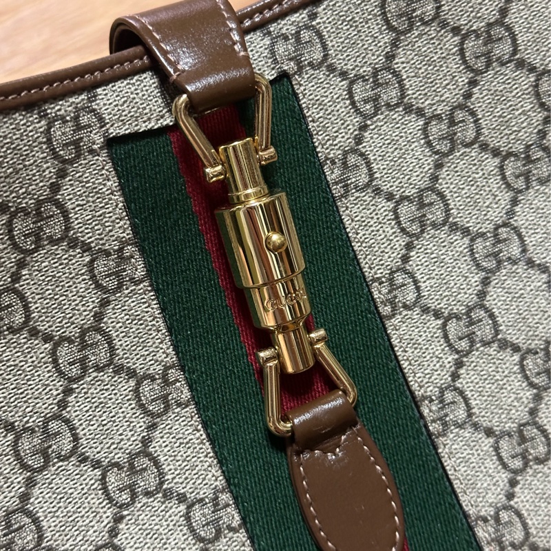 「原價10萬」Gucci 1961 Jackie 賈姬包 小號 附背帶 95 新-6