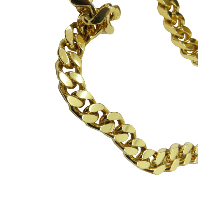 米色 皮革 TB 立體壓紋 鍊釦 肩背包 【フェンディ】-17