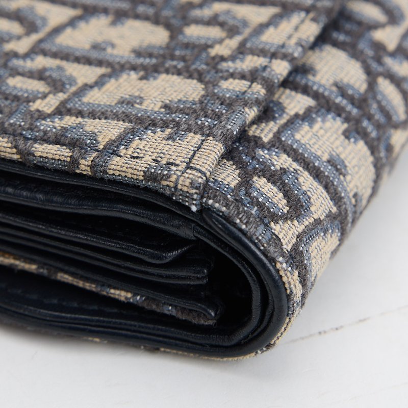 二手Dior saddle 馬鞍短夾/老花-9