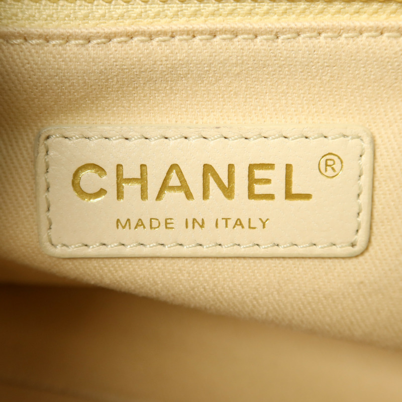 CHANEL 牛皮皮革Chain Shoulder Bag金扣鏈帶肩背袋-6