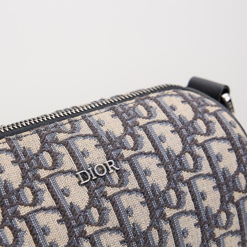 二手DIOR roller 新款老花圓筒包-5