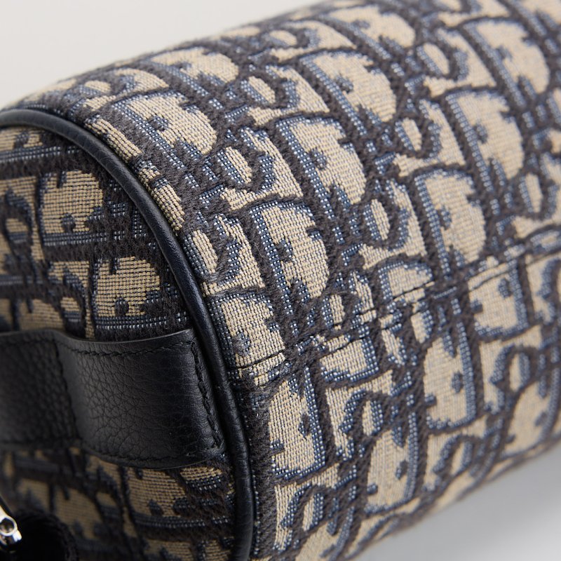 二手DIOR roller 新款老花圓筒包-14