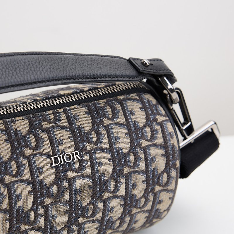 二手DIOR roller 新款老花圓筒包-19