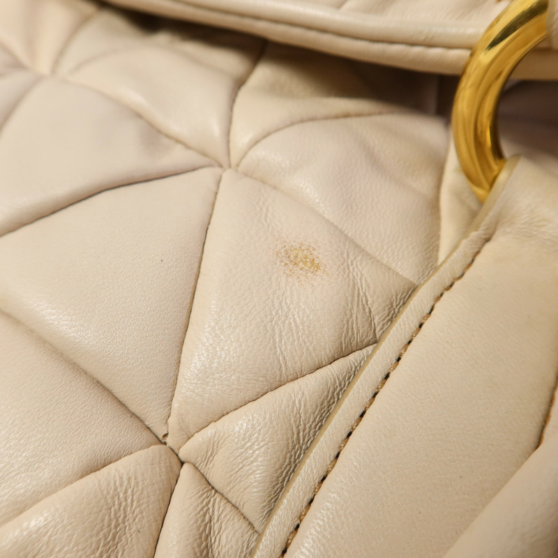 Miu Miu 羊皮皮革2 Way Shoulder Bag金扣手挽肩背兩用袋-15