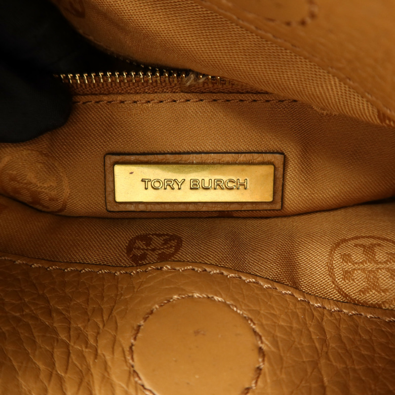 Tory Burch 皮革Shoulder Bag金扣肩背袋-6