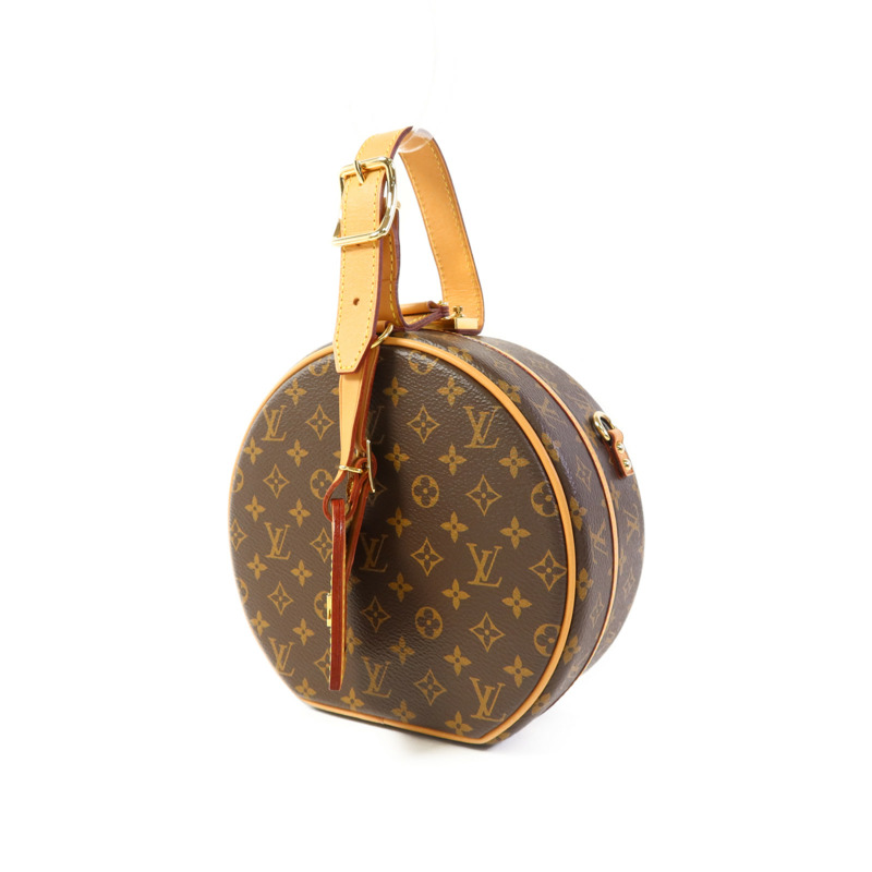 LOUIS VUITTON Monogram Petite Boite Chapeau金扣手挽肩背兩用袋-2