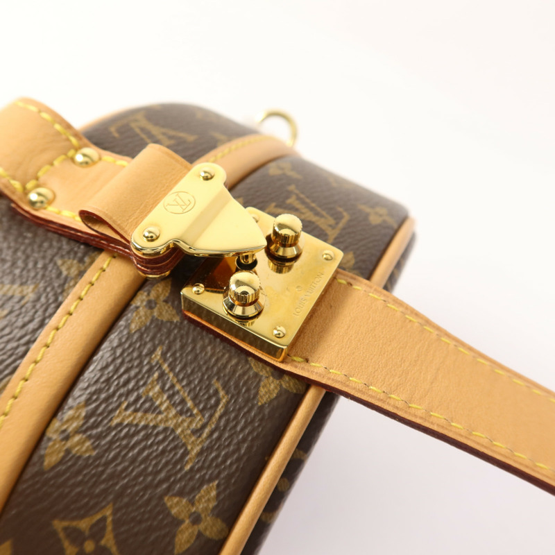LOUIS VUITTON Monogram Petite Boite Chapeau金扣手挽肩背兩用袋-8