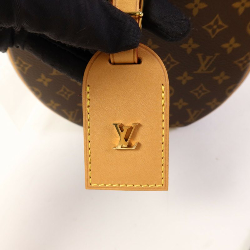 LOUIS VUITTON Monogram Petite Boite Chapeau金扣手挽肩背兩用袋-9