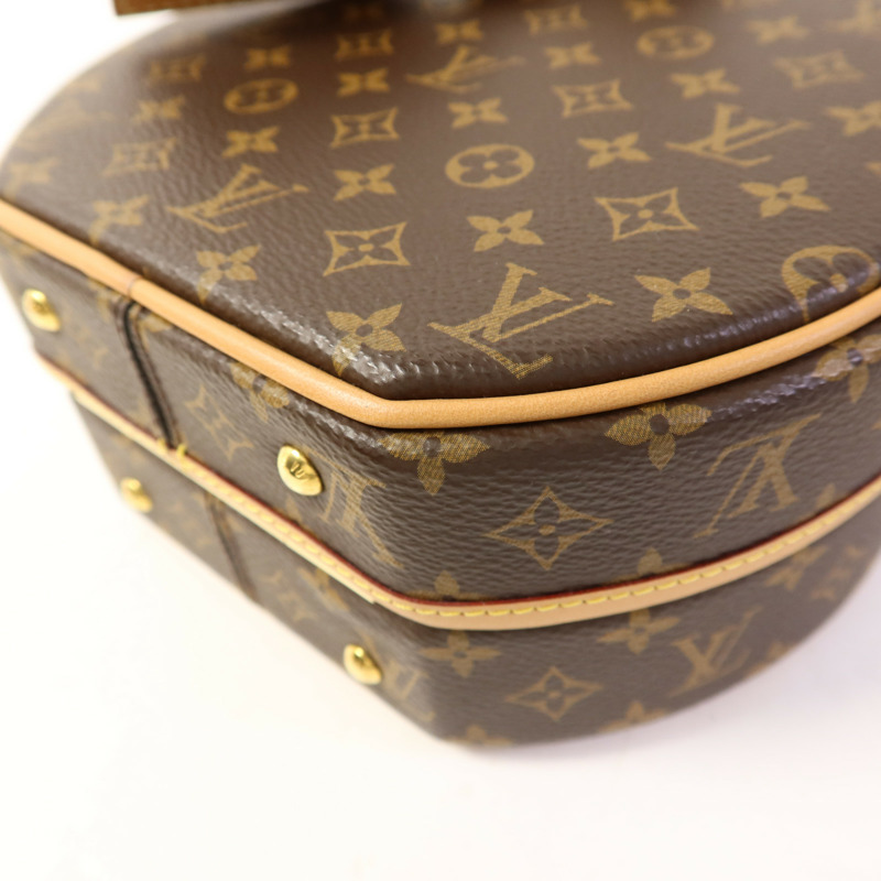 LOUIS VUITTON Monogram Petite Boite Chapeau金扣手挽肩背兩用袋-11