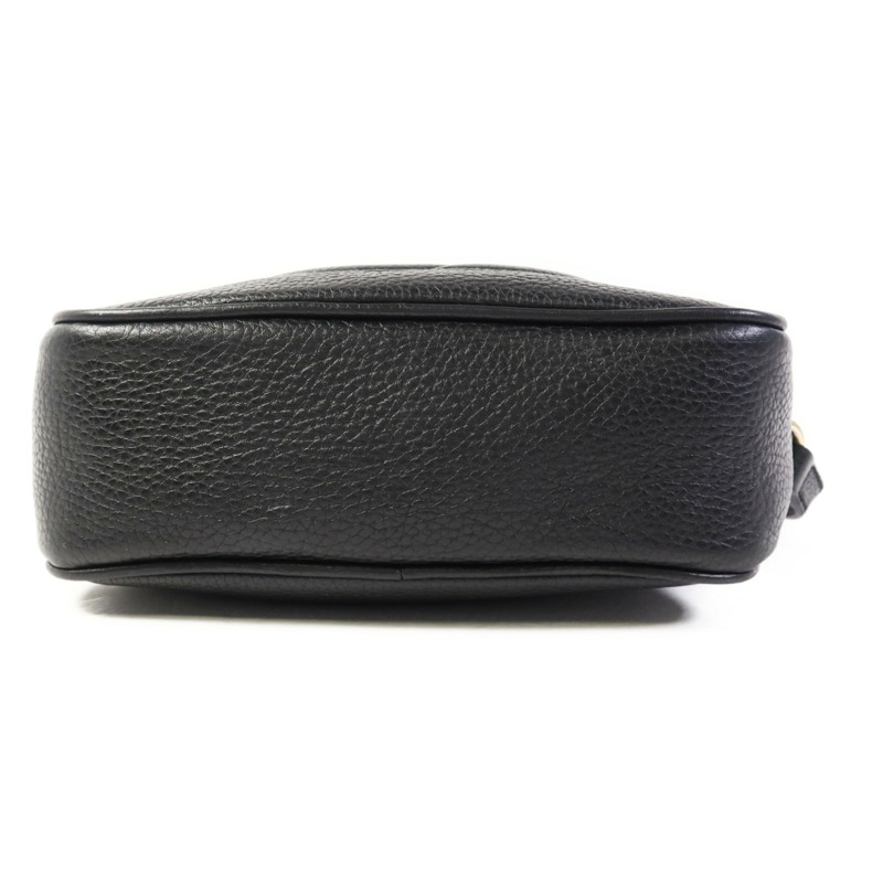 GUCCI 牛皮皮革Soho Disco金扣肩背袋-3