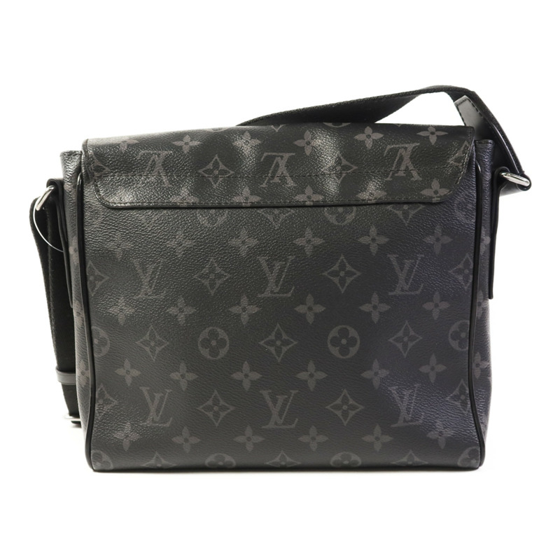 LOUIS VUITTON Monogram Eclipse District PM銀扣肩背袋-1