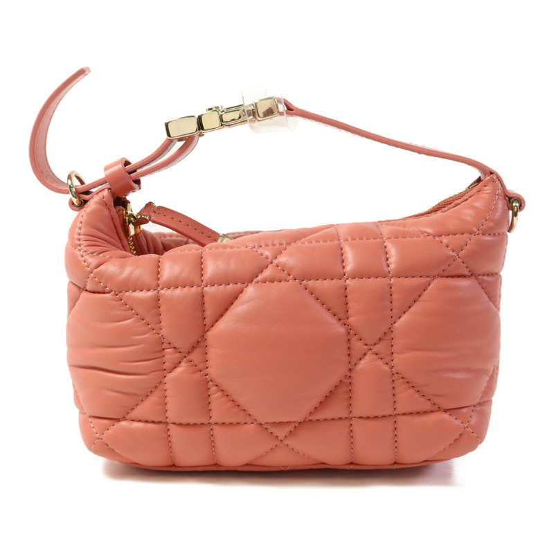 Dior 羊皮皮革Travel Nomad Pouch Small金扣手挽袋-0