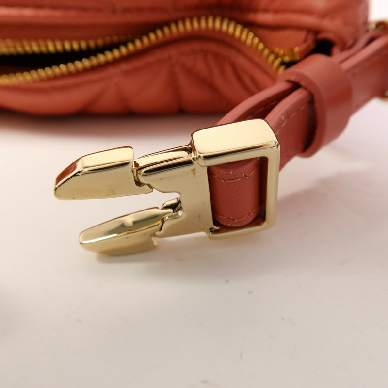 Dior 羊皮皮革Travel Nomad Pouch Small金扣手挽袋-8