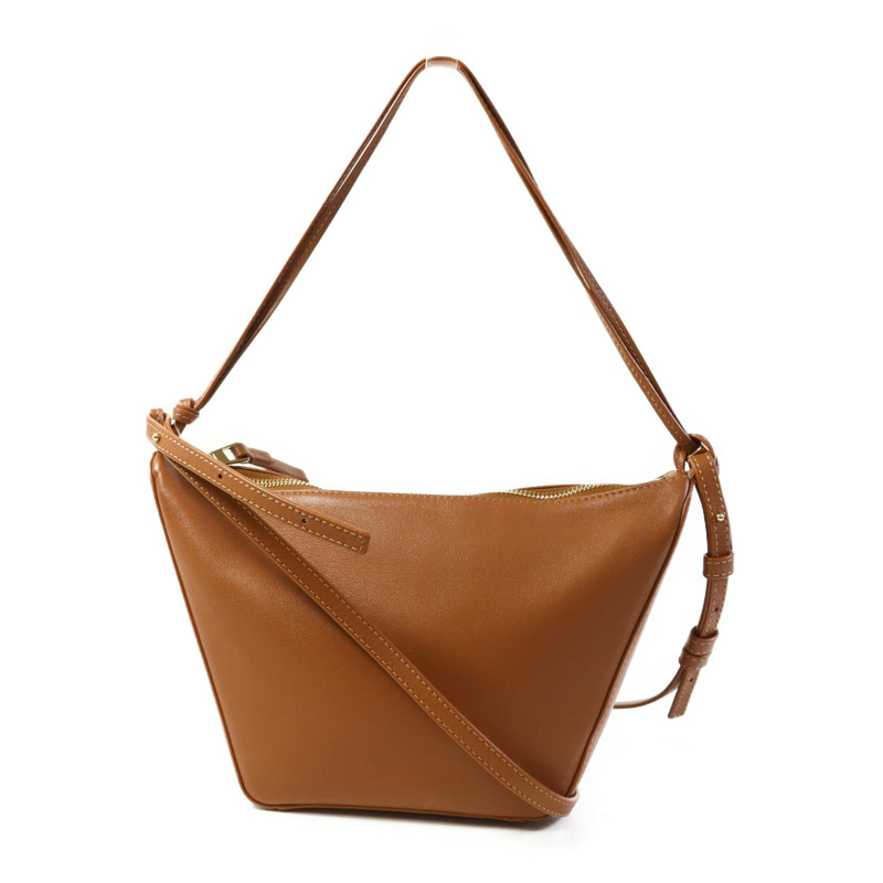 LOEWE 牛皮皮革Mini Hammock Hobo金扣手挽肩背兩用袋-0