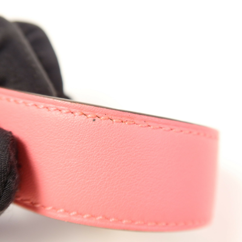 HERMES Swift皮革Collier De Chien金扣手鐲-13