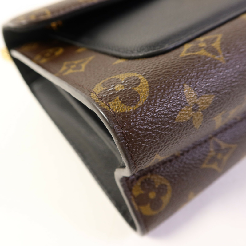 LOUIS VUITTON Monogram Victoire金扣鏈帶肩背袋-13