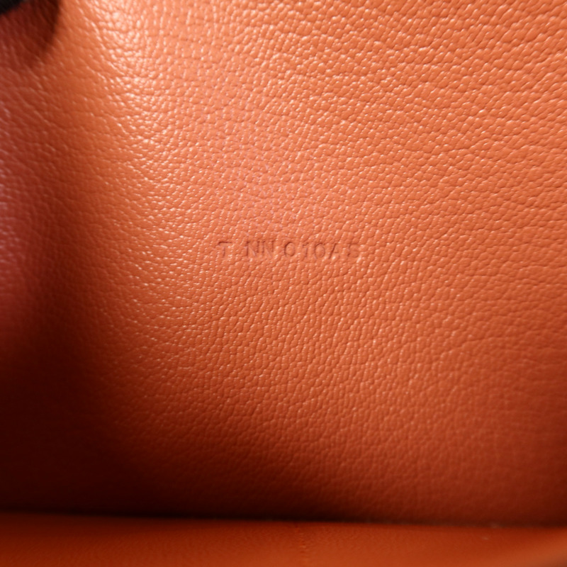 HERMES Swift皮革Azap Long Wallet銀扣長錢包Flamingo-6