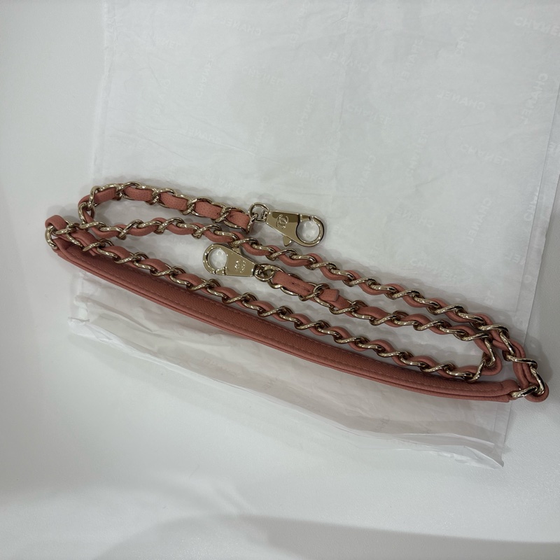 Chanel Coco Handle 經典款荔枝皮 櫻花粉🌸-13