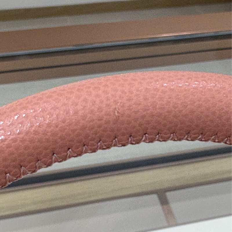 Chanel Coco Handle 經典款荔枝皮 櫻花粉🌸-14