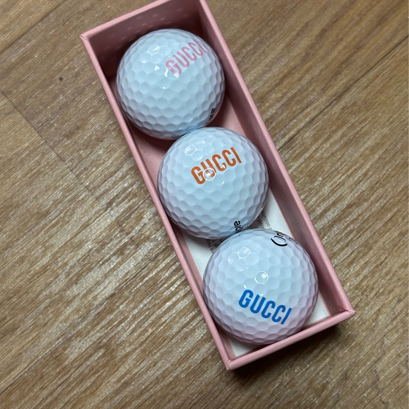 「稀有」Gucci 高爾夫球 三顆入-7