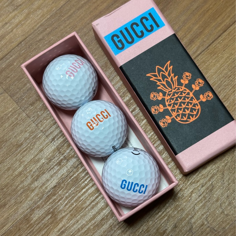 「稀有」Gucci 高爾夫球 三顆入-8