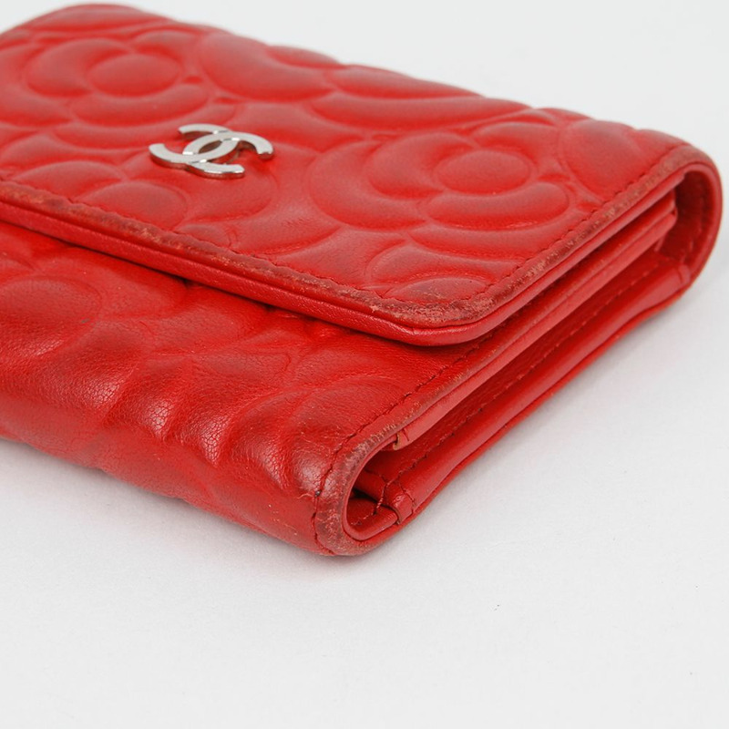 CHANEL 山茶花 CC 皮夾-6