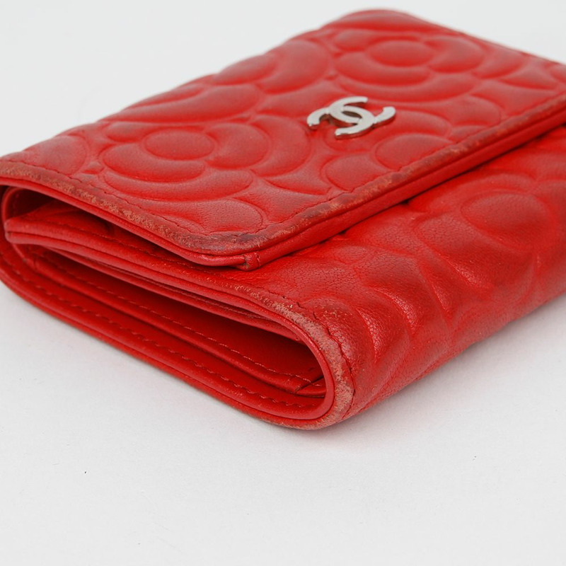 CHANEL 山茶花 CC 皮夾-7