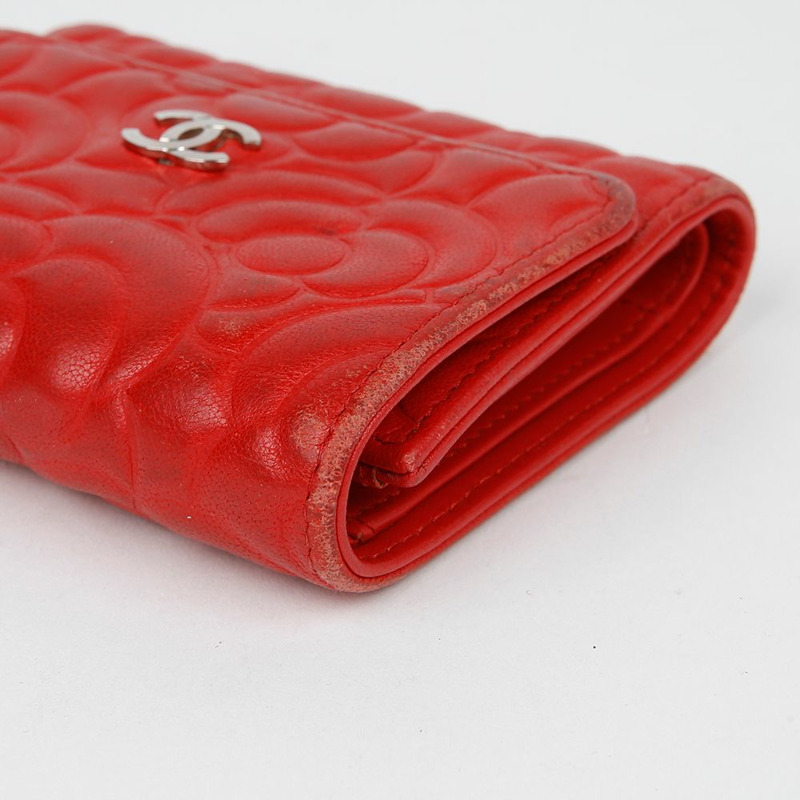 CHANEL 山茶花 CC 皮夾-9