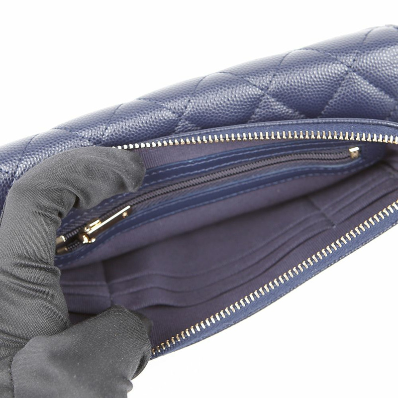 【包稅】CHANEL AP2096 魚子醬紋手機支架鏈條斜背包-6