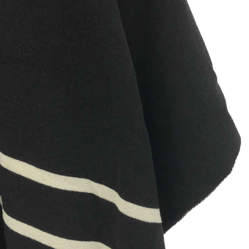 MONCLER 斗篷 羊毛 斗篷 黑色 二手 男女通用-3