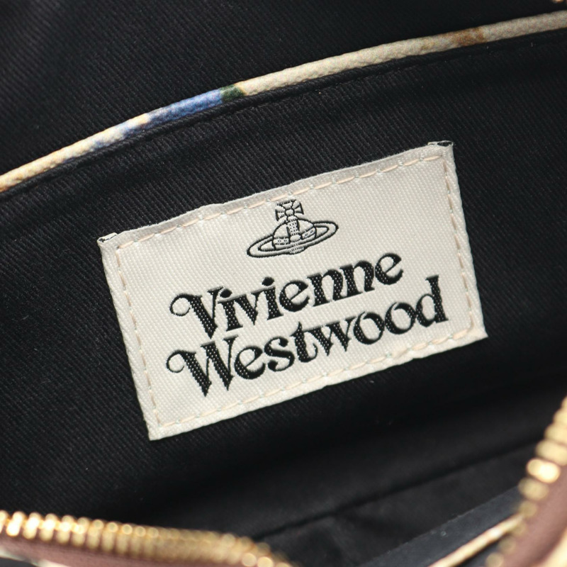 Vivienne Westwood ANNA CAMERA 單肩包 合成皮革 米色 二手 女款-3