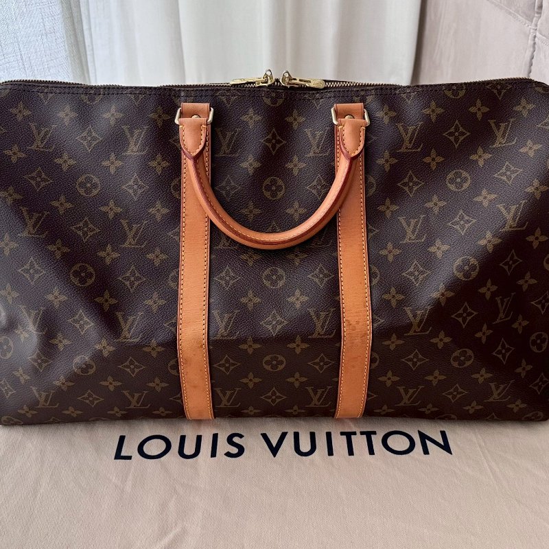 LV Keepall 旅行袋 98新配件塵袋-0