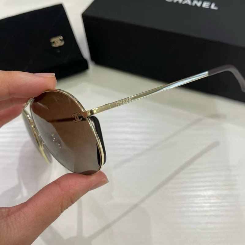 Chanel ch4189 飛行員太陽眼鏡 男女同款 全新全配-3
