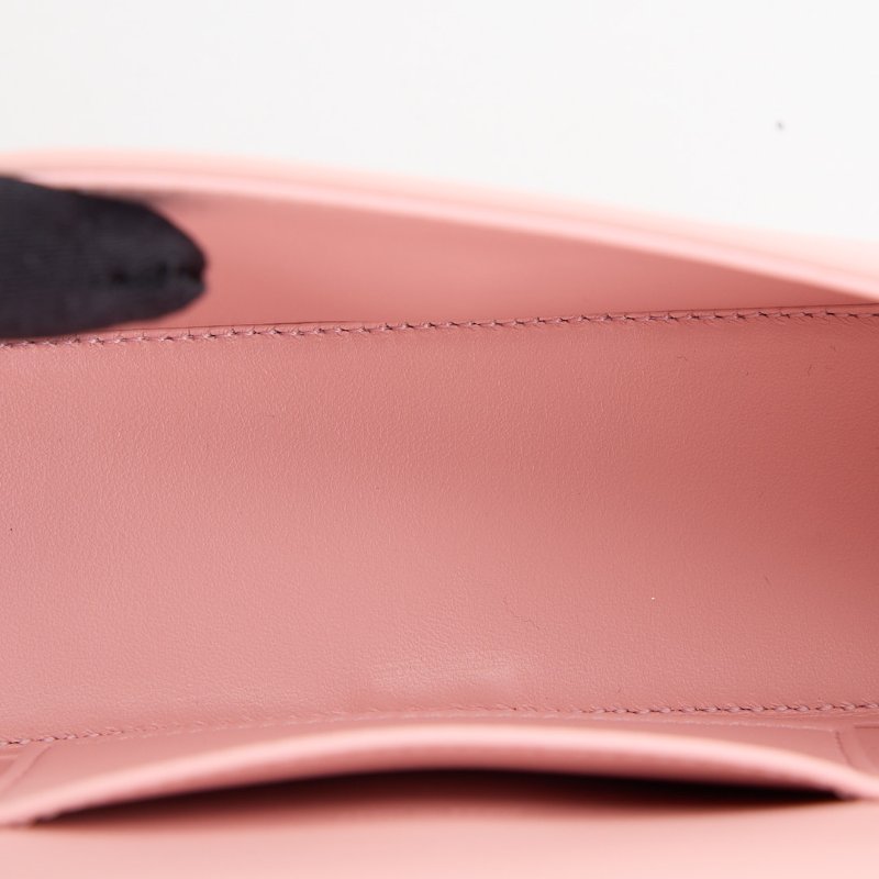 二手Celine tabou鎖頭腋下包/淡粉色-20