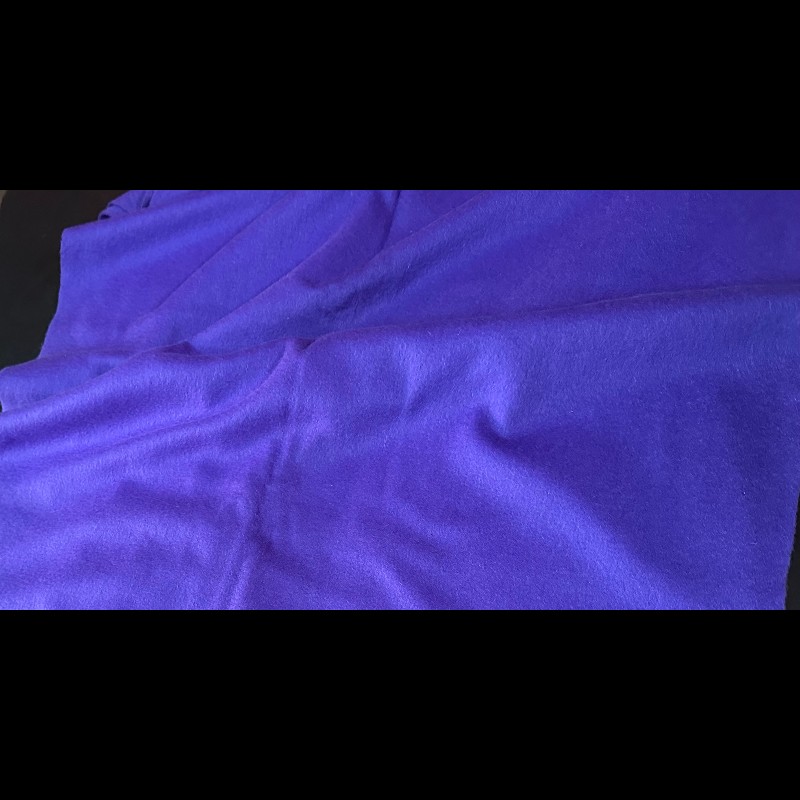 愛馬仕 紫色 Cashmere 羊絨圍巾-3