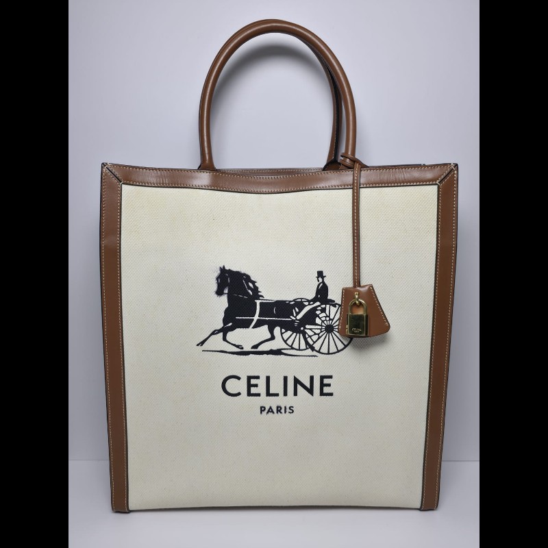 Celine - Vertical Cabas Bag-7