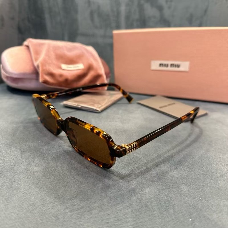 Miumiu 復古長方形MU 11zs 太陽眼鏡-6