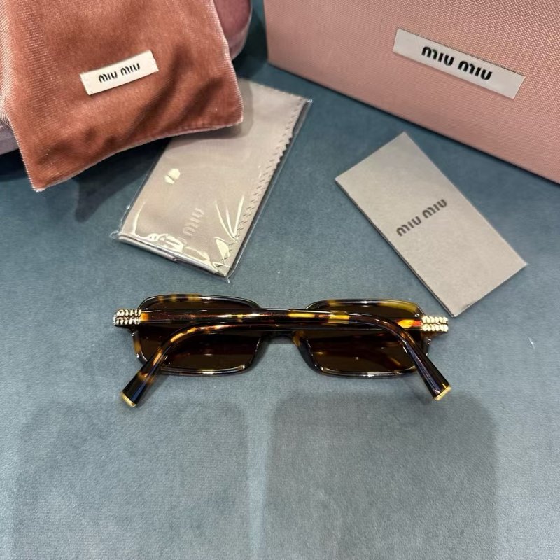 Miumiu 復古長方形MU 11zs 太陽眼鏡-7