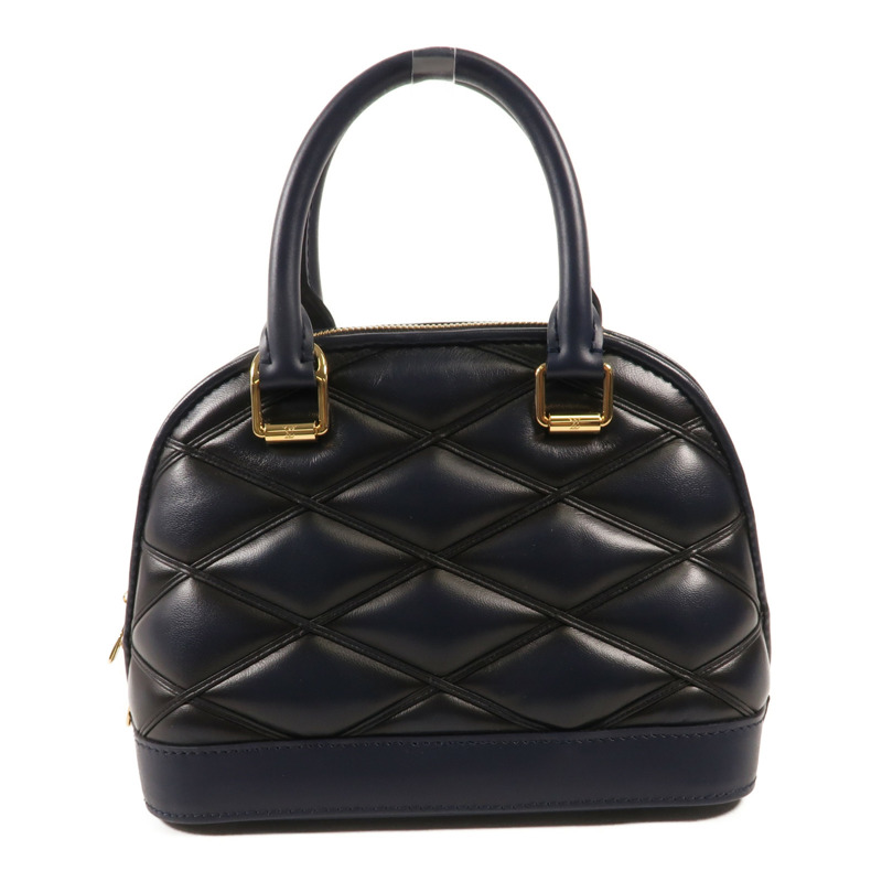 LOUIS VUITTON Malletage Alma BB金扣手挽肩背兩用袋-1