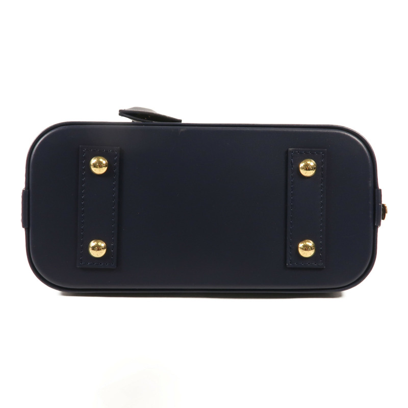 LOUIS VUITTON Malletage Alma BB金扣手挽肩背兩用袋-3