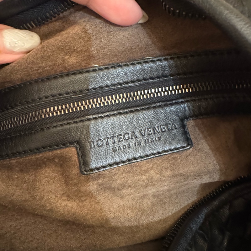 BV黑色編織和尚包大款-14