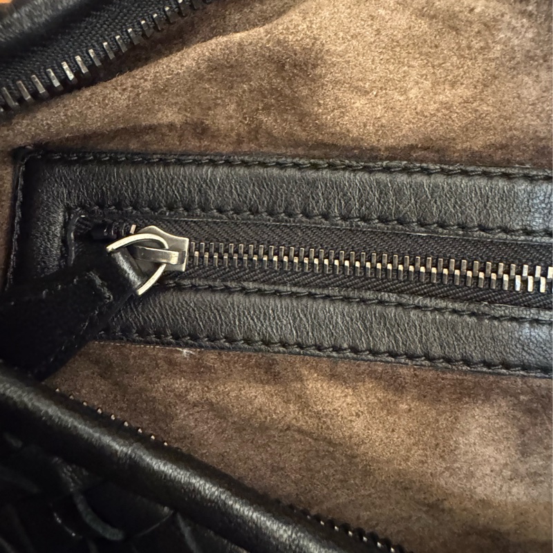 BV黑色編織和尚包大款-15