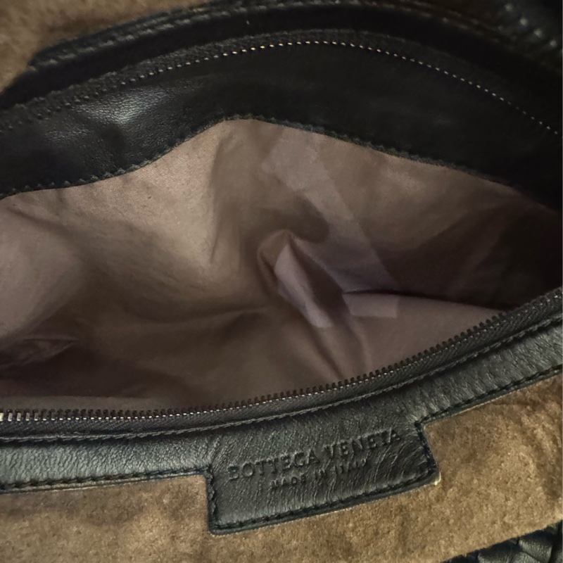 BV黑色編織和尚包大款-18