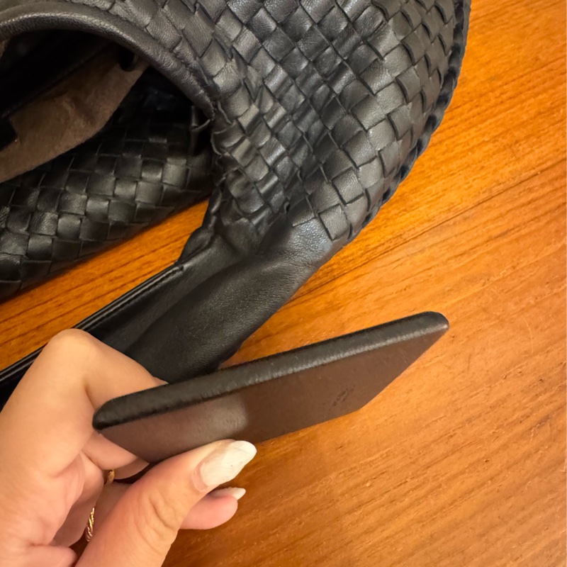 BV黑色編織和尚包大款-23