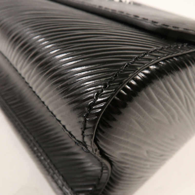 LOUIS VUITTON Epi LV x YK Twist MM銀扣手挽肩背兩用袋-6