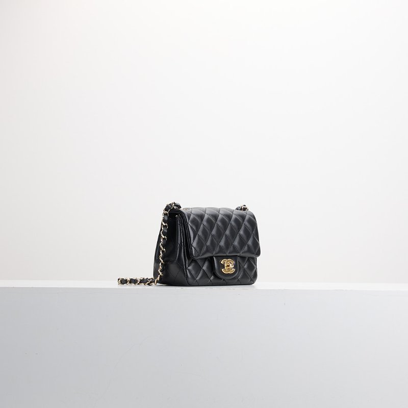 二手 Chanel mini coco 17方胖/芯片款-1