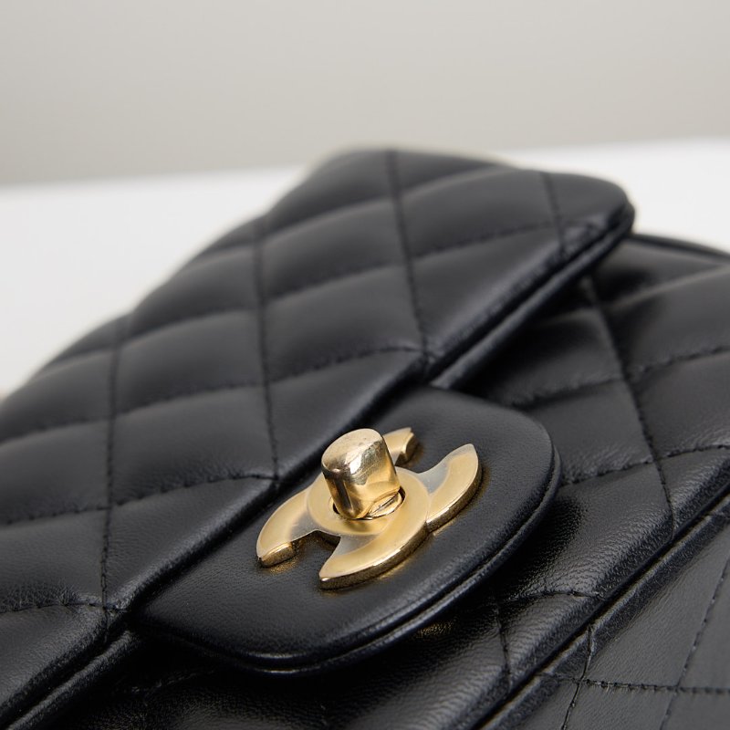 二手 Chanel mini coco 17方胖/芯片款-4