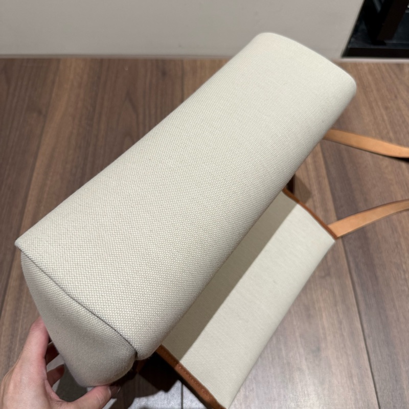 Herbag 31金扣帆布拼皮-2